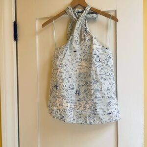 Nautical Print Halter Top
LOVE Cape Cod & Islands !!!
J Crew
